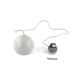 Lampadari Cucina-Selezionato da Mazzolaluce Lampadario per tavolo da cucina beige a cupola