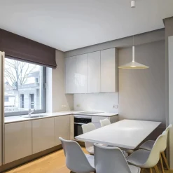Lampadari Cucina-Selezionato da Mazzolaluce Lampadario per tavolo da cucina disco bianco led 16w 3000k moderno