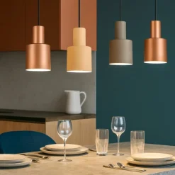 Lampadari Cucina-Selezionato da Mazzolaluce Lampadario per tavolo da cucina multicolor