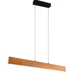 Lampadari Cucina-Selezionato da Mazzolaluce Lampadario per tavolo da cucina barra di legno 150cm