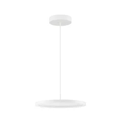 Lampadari Cucina-Selezionato da Mazzolaluce Lampadario per tavolo da pranzo tondo bianco led 3000k dimmerabile