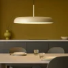 Lampadari Moderni-Selezionato da Mazzolaluce Lampadario per tavolo da pranzo led cct oro champagne