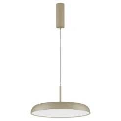Lampadari Moderni-Selezionato da Mazzolaluce Lampadario per tavolo da pranzo led cct oro champagne