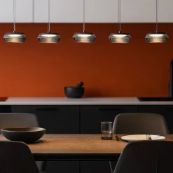 Lampadari Cucina-Selezionato da Mazzolaluce Lampadario per tavolo sala da pranzo cucina moderna led 40w 3000k