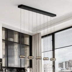 Lampadari Cucina-Selezionato da Mazzolaluce Lampadario per tavolo sala da pranzo cucina moderna led 40w 3000k