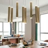 Lampadari Moderni-Fabas Luce Lampadario per tavolo soggiorno nero oro prado