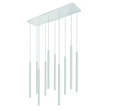 Lampadari Moderni-Selezionato da Mazzolaluce Lampadario per tavolo soggiorno moderno bianco