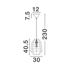 Lampadari Moderni-Selezionato da Mazzolaluce Lampadario rattan corda naturale per interni blu e nero