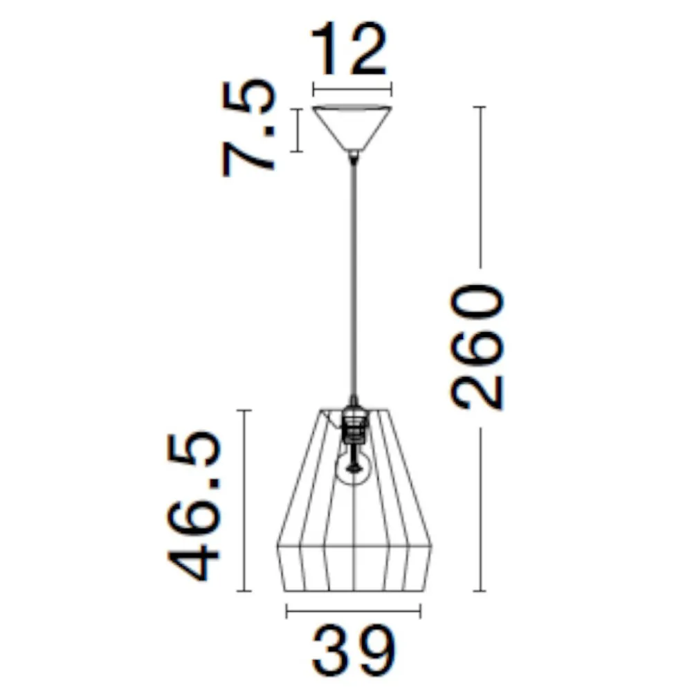 Lampadari Moderni-Selezionato da Mazzolaluce Lampadario rattan in corda sabbia e verde