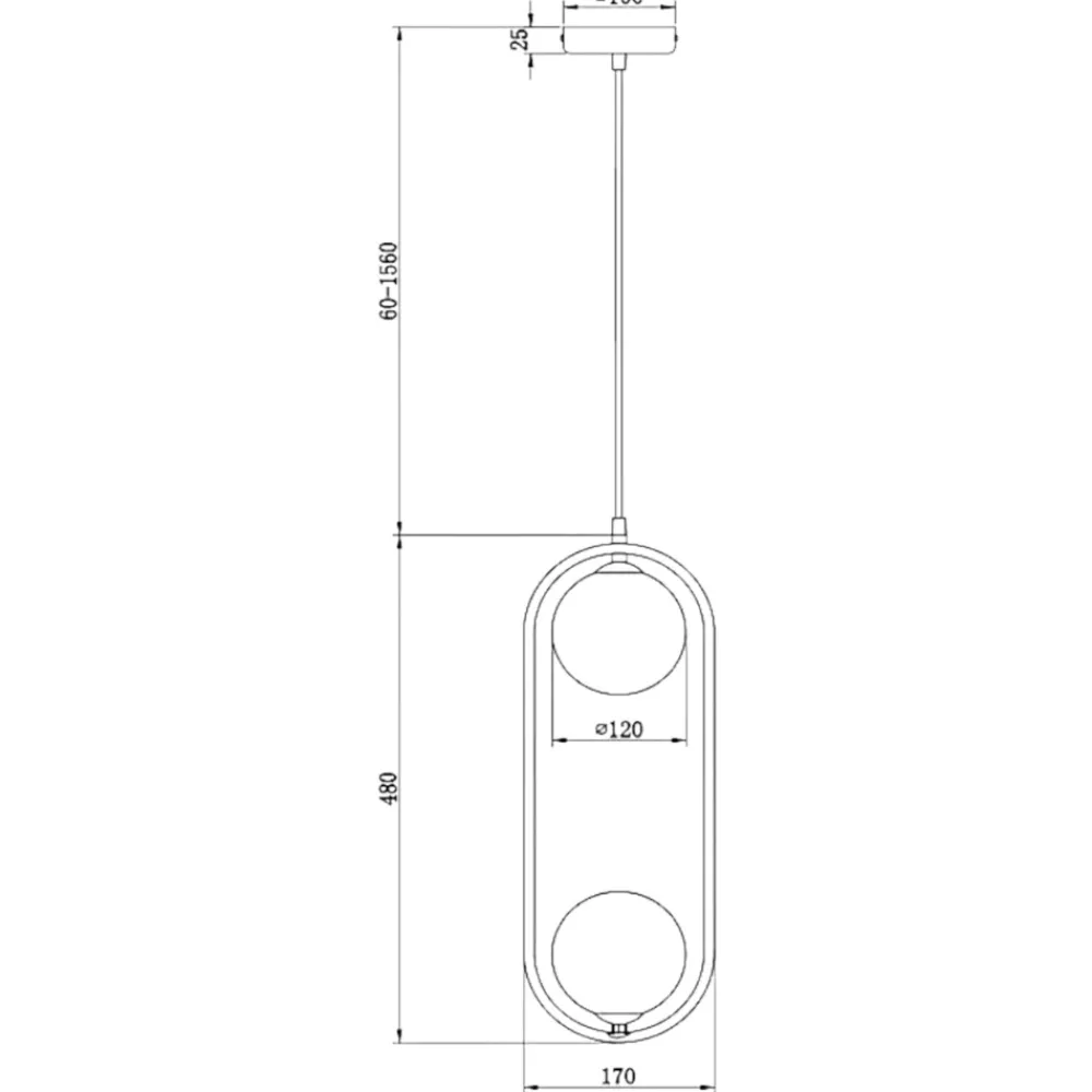 Lampadario Camera Da Letto-Maytoni Lampadario ring pendente per comodini camera da letto bianco moderno