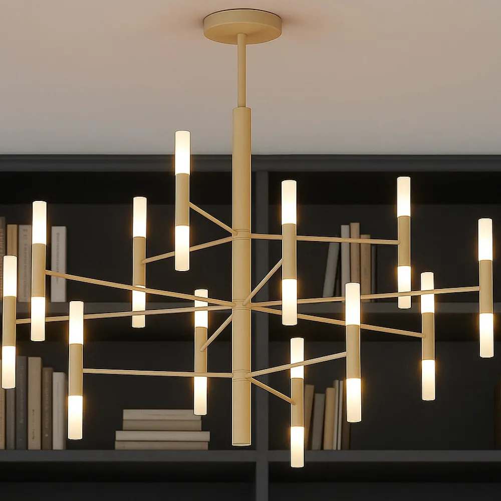 Lampadari Moderni-Top Light Lampadario sabbia per soggiorno design moderno space