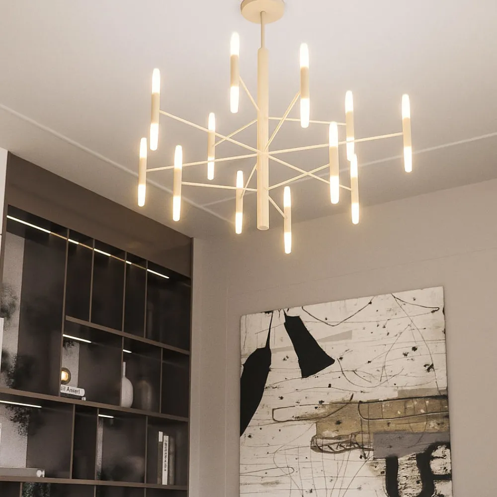 Lampadari Moderni-Top Light Lampadario sabbia per soggiorno design moderno space