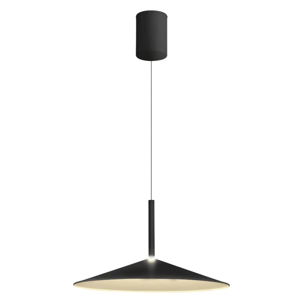 Lampadari Cucina-Selezionato da Mazzolaluce Lampadario saliscendi nero per cucina moderna led 12w 3000k