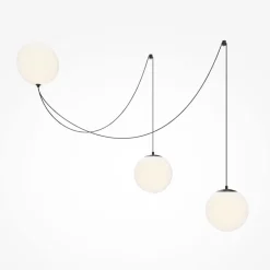 Lampadari Moderni-Maytoni Lampadario sfere a sospensioni twins led 3000k