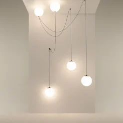 Lampadari Moderni-Maytoni Lampadario sfere a sospensioni twins led 3000k