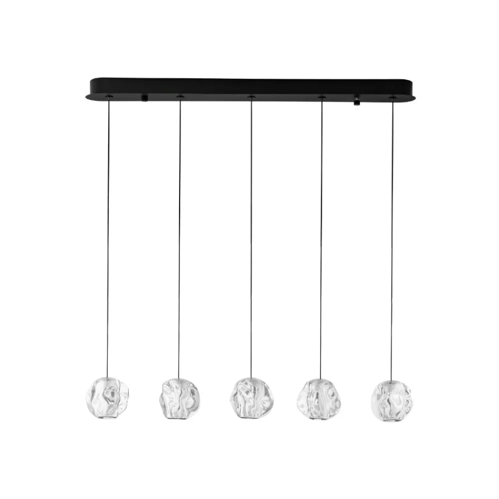 Lampadari Moderni-Selezionato da Mazzolaluce Lampadario 4 sfere moderno per tavolo sala da pranzo
