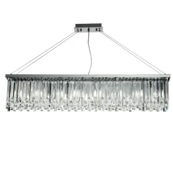 Lampadari Moderni-Ondaluce Lampadario so batida di cristallo per salone