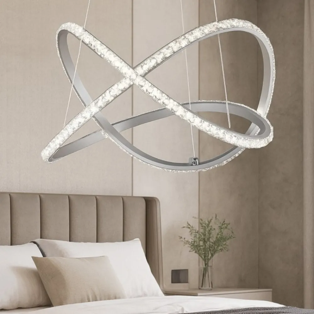 Lampadario Camera Da Letto-Selezionato da Mazzolaluce Lampadario stanza da letto led 3000k rgbw dimmerabile