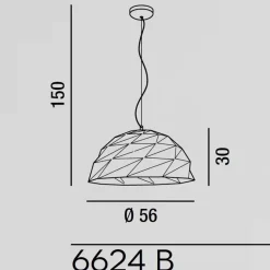 Lampadari Cucina-Perenz Illuminazione Lampadario tilt per cucina moderna cupola bianca