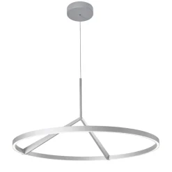Lampadari Moderni-Vivida International Lampadario titanio led 51w 3000k 4000k moderno vivida meridiana