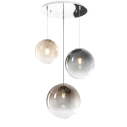 Lampadari Moderni-Top Light Lampadario toplight per soggiorno moderno sfere bocce vetro multicolor