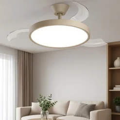Ventilatori Da Soffitto-Selezionato da Mazzolaluce Lampadario ventilatore con pale da soffitto sabbia 20mq pale motorizzate con telecomando