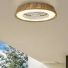 Ventilatori Da Soffitto-Selezionato da Mazzolaluce Lampadario ventilatore con pale per esterno ip44 lec cct con telecomando motore dc