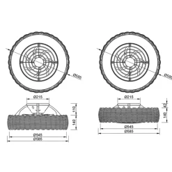 Ventilatori Da Soffitto-Selezionato da Mazzolaluce Lampadario ventilatore con pale ip44 per esterno led cct dimmerabile 13mq