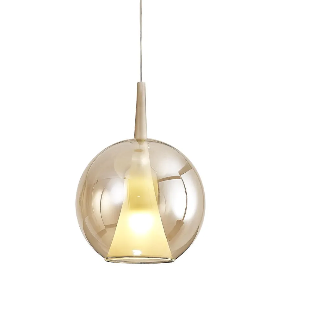 Lampadari Moderni-Selezionato da Mazzolaluce Lampadario vetri multicolor pendenti moderno per soggiorno