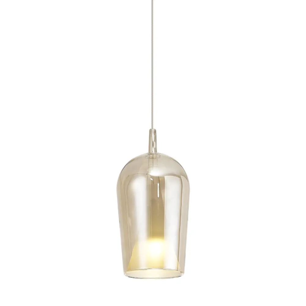 Lampadari Moderni-Selezionato da Mazzolaluce Lampadario vetri multicolor pendenti moderno per soggiorno