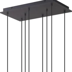 Lampadari Moderni-Selezionato da Mazzolaluce Lampadario vetri multicolor pendenti per soggiorno moderno