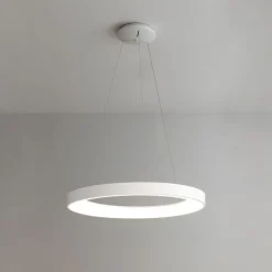 Lampadari Moderni-Vivida International Lampadario vivida inner-r 80 bianco led 80w 3000k 4000k dimmerabile