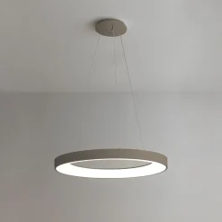 Lampadari Moderni-Vivida International Lampadario vivida inner-r 80 sabbia rotondo led 80w 3000k 4000k dimmerabile