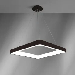 Lampadari Moderni-Vivida International Lampadario vivida inner-s 80 nero led 80w 3000k 4000k