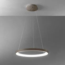 Lampadari Moderni-Vivida International Lampadario vivida lifering-r sabbia rotondo led 60w 3000k 4000k