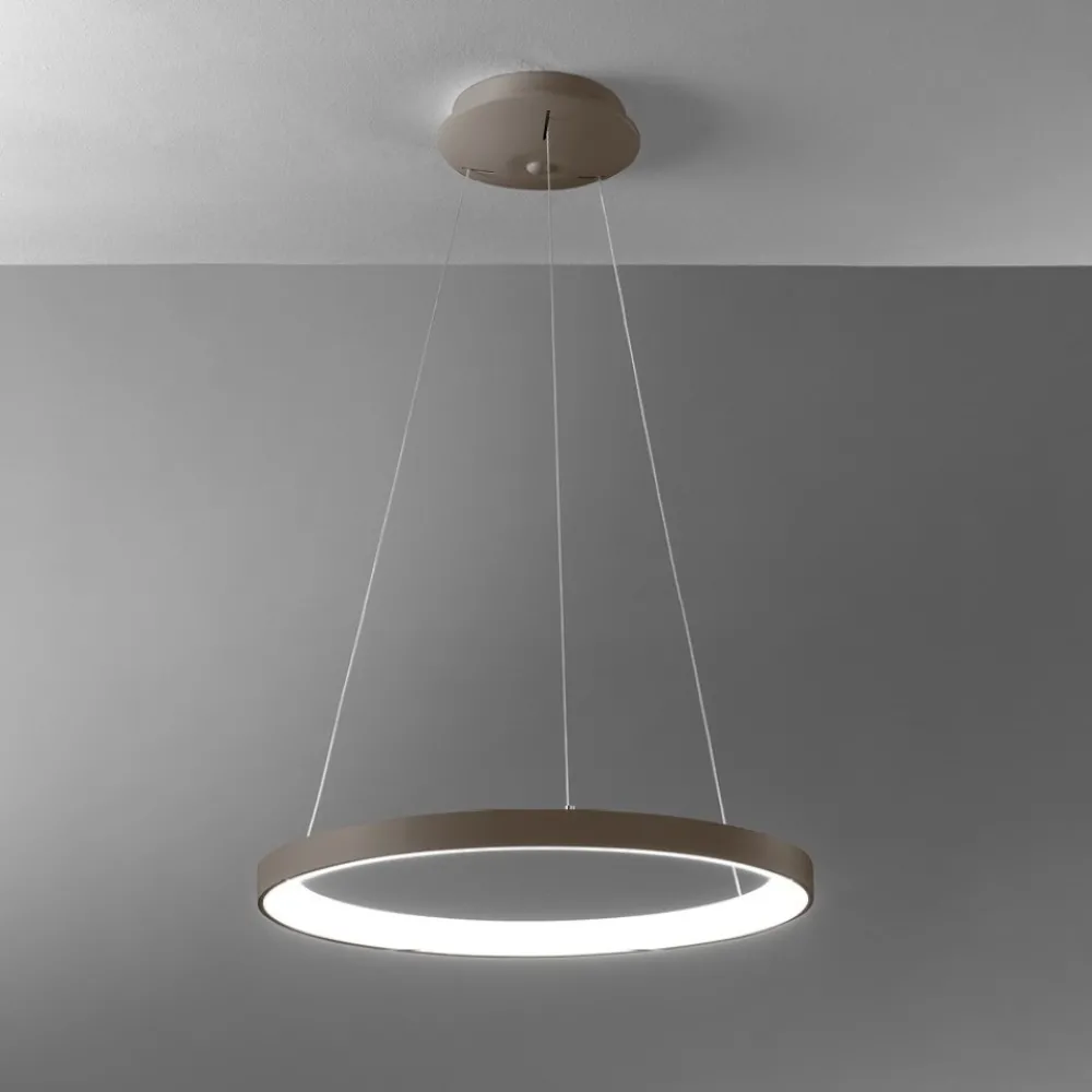 Lampadari Moderni-Vivida International Lampadario vivida lifering-r sabbia rotondo led 60w 3000k 4000k