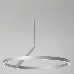 Lampadari Cucina-Vivida International Lampadario vivida meridiana titanio led 44w 3000k 4000k