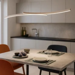 Lampadari Cucina-Vivida International Lampadario vivida sabbia led 30w 3000k 4000k design hyperbola
