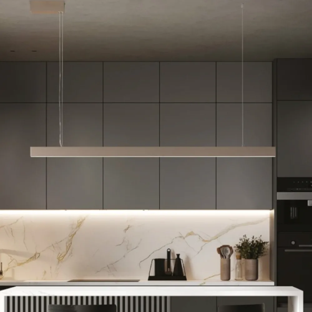 Lampadari Cucina-Vivida International Lampadario vivida sabbia segmento led 36w per cucina