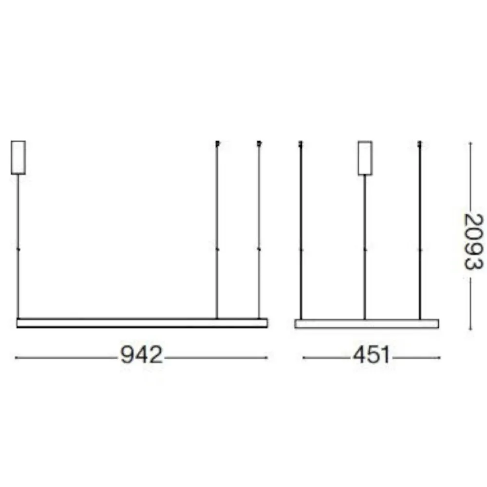 Lampadari Moderni-Ideal Lux Lampadario waves-1 sp oro led 3000k