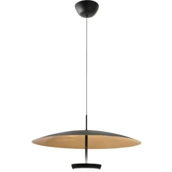 Lampadari Cucina-Fabas Luce Lampadario yuko moderno nero oro per sala da pranzo