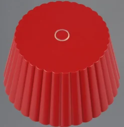 Lampade Da Tavolino Esterno-Selezionato da Mazzolaluce Lampada rossa da tavolino ricaricabile ortatile led moderna