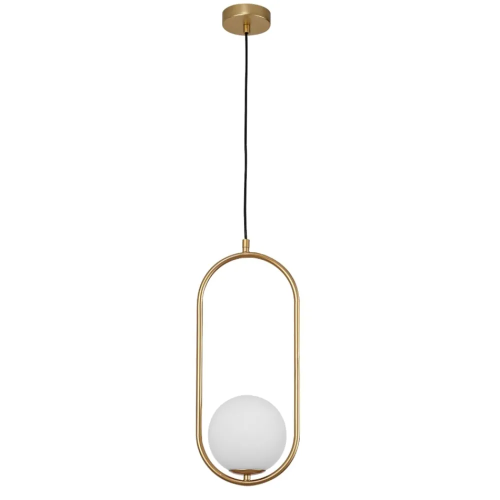 Lampade A Sospensione-Selezionato da Mazzolaluce Lampada sospensione da comodino oro stile contemporaneo