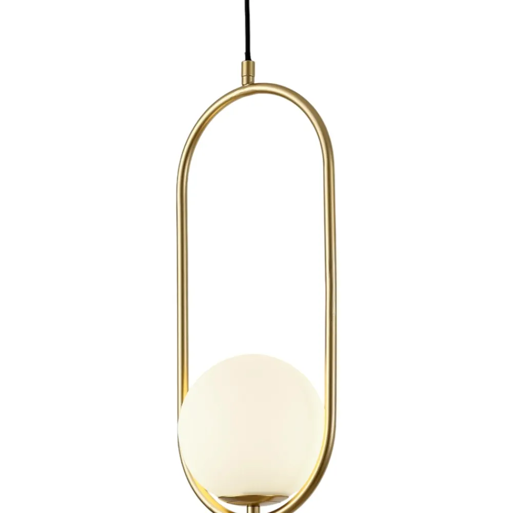 Lampade A Sospensione-Selezionato da Mazzolaluce Lampada sospensione da comodino oro stile contemporaneo