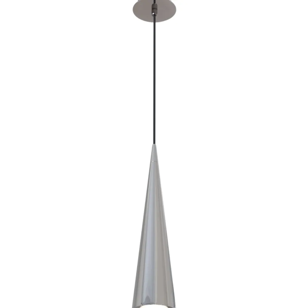 Lampade A Sospensione-Maytoni Lampada sospensione per isola cono cromo fp