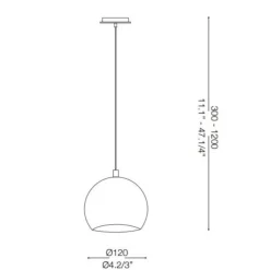 Lampade A Sospensione-Ideal Lux Lampada sospensione per isola bancone sfera bianca mr jack sp1 small