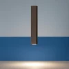 Lampade A Sospensione-Top Light Lampada squadrata a sospensione toplight moderna marrone