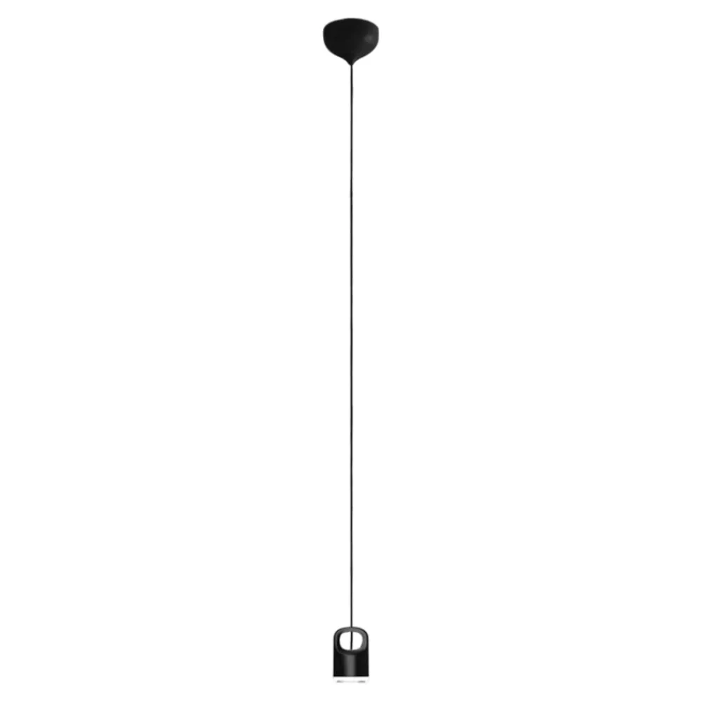Lampade A Sospensione-Vivida International Lampade a sospensione design led 5w 3000k nero vivida bag