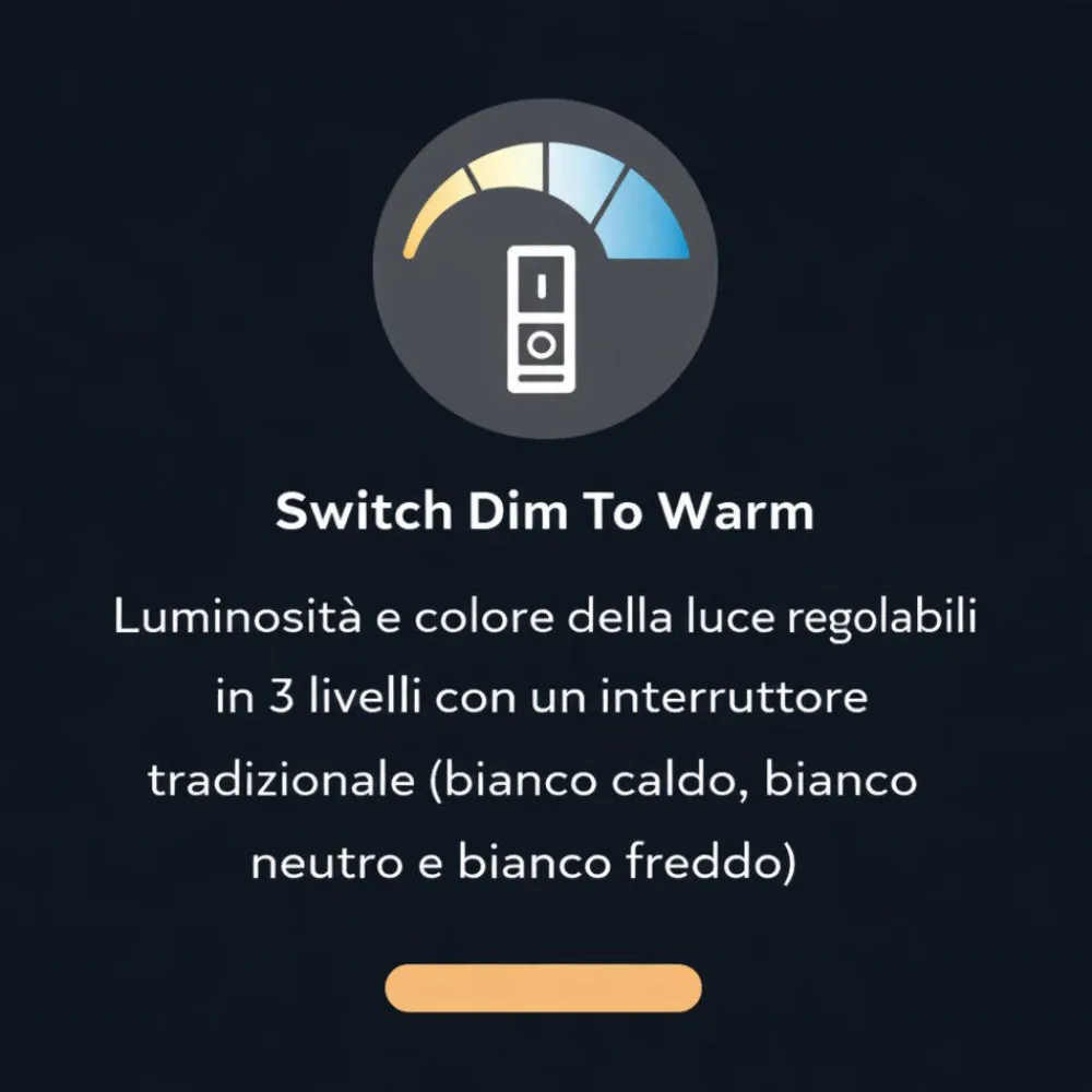 Lampadine Led-Selezionato da Mazzolaluce Lampadina led e14 4,9w 3000k 2700k 2200k 470 lumen dimmerabile