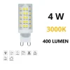 Lampadine Led-Life Electronics Lampadina led g9 dimmerabile 4w 3000k ottica 300 life